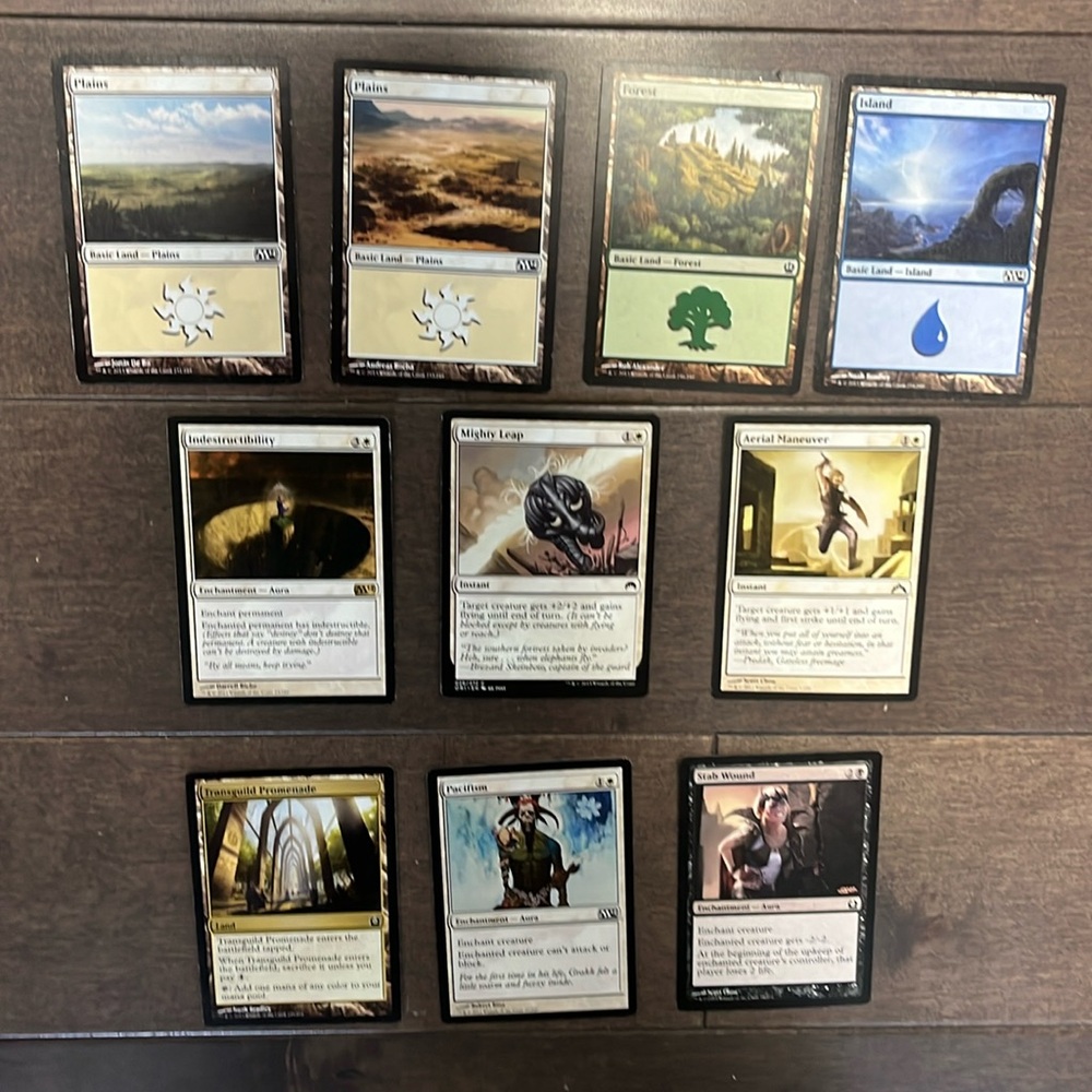 10 Magic the Gathering cards